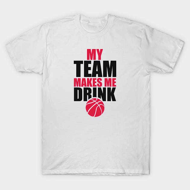 NBA Chicago Bulls Drink T-Shirt by SillyShirts